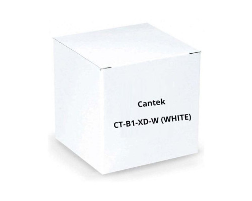 Cantek CT-B1-XD-W (White) Junction Box for Turret Camera