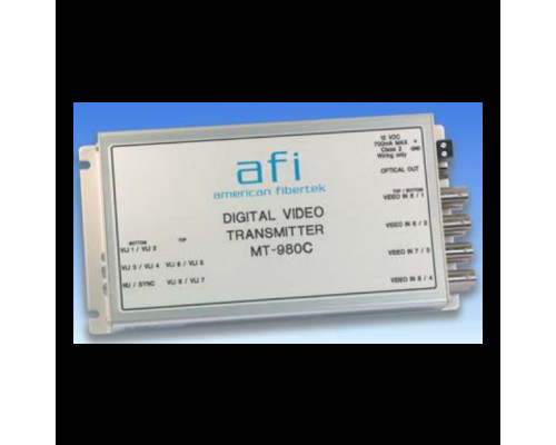 American Fibertek MR-980C 8 Channel 10-Bit Digital Video, Multimode