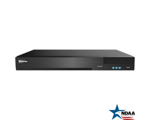 Vitek VT-TR8NHA820-1T 8 Channel Hybrid HD-TVI/AHD/CVI Digital Video Recorder, 1TB