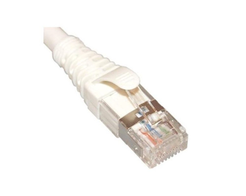 ICC ICPCSG07WH Category 6A FTP Patch Cord 7-Feet White