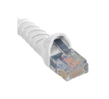 ICC ICPCSJ14WH Molded Boot Patch Cord, White, 14 Ft.