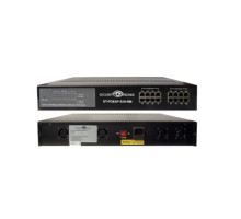 SecurityTronix ST-POEAF-S16-RM 16 Port 10/100 Ethernet PoE Switch