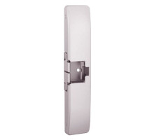 HES 9700-630 Windstorm and Fire Rated Square Bolt Solution Surface Mounted Electric Strike in Satin Stainless Steel