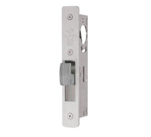 Adams Rite MS1851SN410-628 ANSI Deadbolt Radius faceplate in Clear Anodized