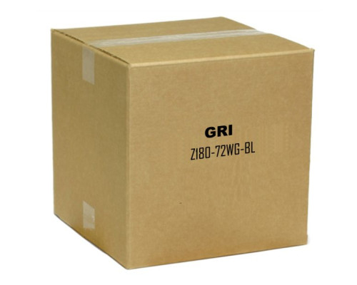 GRI Z180-72WG-BL 10 Pack Sw Set, 3/4' Steel Door SPST- 3/4' Gap, Black