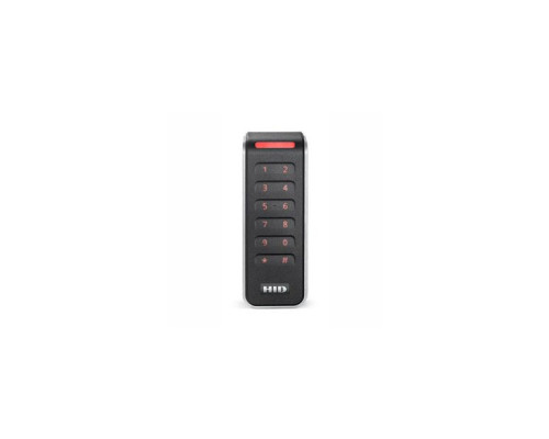 HID 20KNKS-00-00037E Signo Keypad Reader 20K, Black/Silver