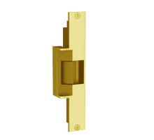 Folger Adam 310-2-12D-605-LCBMA Fail Secure Electric Strike with Latchbolt and Locking Cam Monitor in Bright Brass