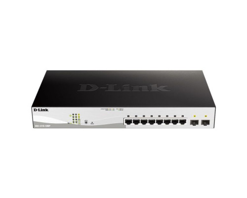 D-Link DGS-1210-10MP 10-Port Gigabit Smart Managed PoE Switch