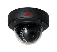 ATV NVW2212MB 2 Megapixel IR Vandal Dome IP Camera, 2.8-12mm Lens, Black