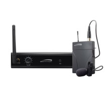 Speco M24GLK 2.4 GHz Wireless Microphone Receiver with Bodypack Transmitter