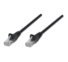 Intellinet 740203 Network Cable, Cat6, UTP 100% Copper, RJ45 Male / RJ45 Male, 10.5 m (35 ft.), Black