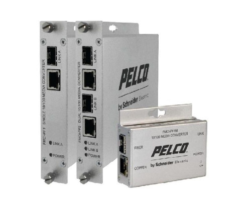 Pelco FMCI-PF2 Two Channel 10/100 Mbps IP Media Converter, Standard Size