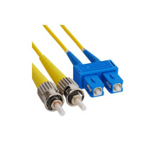 ICC ICFOJ9C507 SC to ST 7M Singlemode Duplex Fiber Optic Jumper