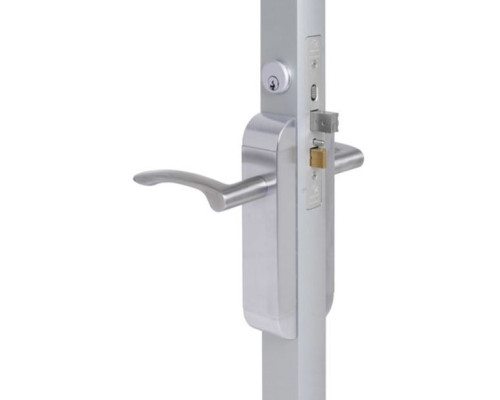 Adams Rite 2190-411-303-32 Dual Force Lock with Standard Flat Strike, Low Profile Trim and 1-1/2