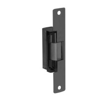 Adams Rite 7130-540-335-00 Electric Strike 24VAC Standard / Fail-Secure in Black Anodized, 1-1/16