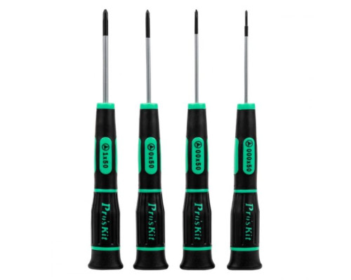 Eclipse Tools SD-081G 4 Piece Precision Screwdriver Set