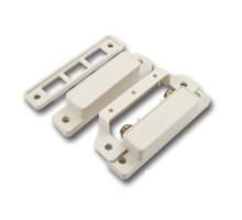 GRI 29A-W-W-5-6K 10 Pack Commercial Surface Mount Switch Set 1' and 1/8' on steel Closed Loop, White