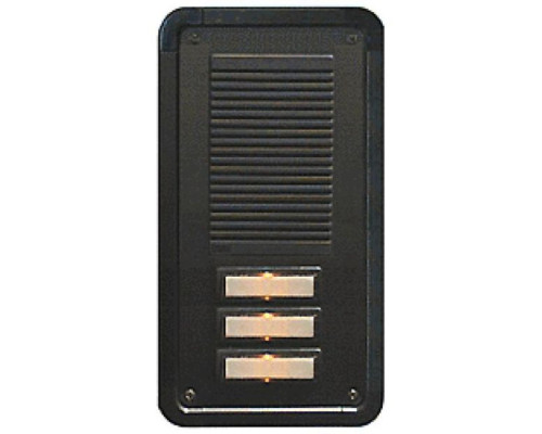 Alpha TT3BS 3 Button Entry Panel-Brown-Surface