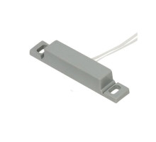 Nascom N35WGG-SWFB Stick on Open Loop Switch, Breakoff End Mounting Flange, Center Wire Leads, Gray