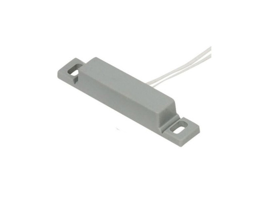 Nascom N35WGG-SWFB Stick on Open Loop Switch, Breakoff End Mounting Flange, Center Wire Leads, Gray