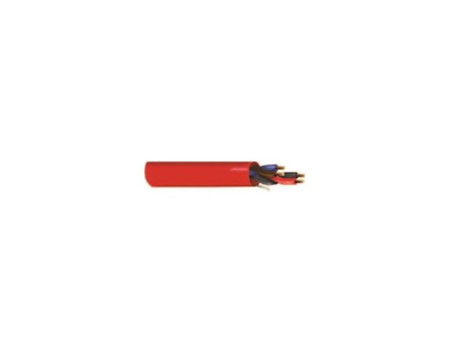 West Penn 60164PBRD1000 2 Pair 16 AWG Stranded Unshield FR Plenum, Red, 1000 Feet