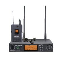 Bogen UHF8011BP Microphone Bodypack System, Includes Lavaliere Microphone, Receiver and Batteries