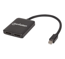 Manhattan 207775 Mini DisplayPort to Dual DisplayPort - MST Hub