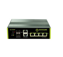 Syncom KA-GH6P 4 Port Hardened Gigabit PoE+ Switch with 2 Port Gigabit SFP