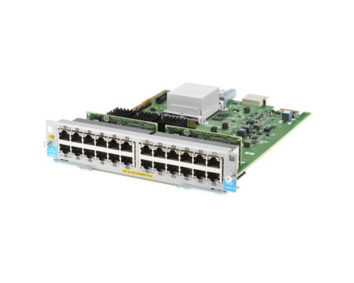 HPE J9986A Aruba 24 Port 10/100/1000BASE-T PoE+ MACsec v3 zl2 Module