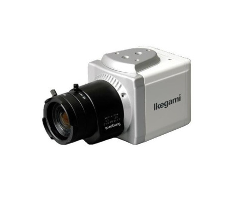 Ikegami ICD-525S-KIT-ID2 1080p Indoor Color Hybrid Camera, 5.5-50mm Manual Lens with Mount & Power Supply