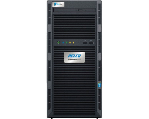 Pelco VXP-E2-8-J-S Eco 2 Server JBOD Single Power Supply Network Video Recorder, 8TB