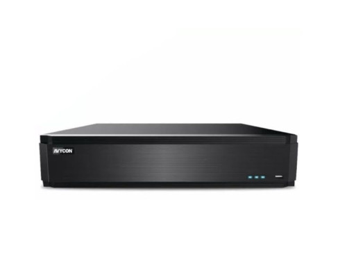 Avycon AVR-HT532A-40T 32 Channel All-in-One Hybrid H.265 Digital Video Recorder, 40TB