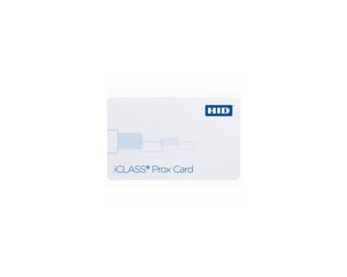 HID 2122BCGMNN iCLASS + Prox Contactless Smart Cards, Composite Polyester/PVC