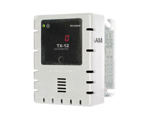 Macurco TX-12-AM-W 120V Ammonia Gas Detector Controller Transducer