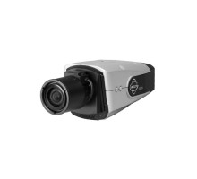 Pelco IXS0C50-EAT 0.5 Megapixel Outdoor IP Color Box Camera with Wall Mount Sunshield, 15-50mm Lens