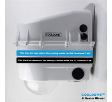 Dotworkz D3-CD-HB D3 COOLDOME Active Cooling Camera Enclosure