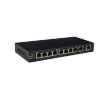 Syncom CMA-F10P-120X 8 Port Fast Ethernet PoE Switch with 2 Port Fast Ethernet Uplinks