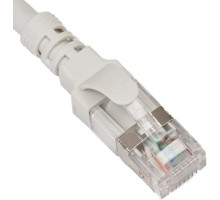 ICC ICPCSX10WH Patch Cord, CAT6A, U/FTP, 10 Feet, 10 Pack, White