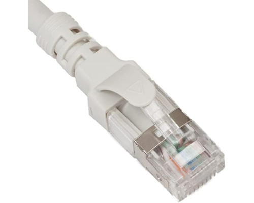 ICC ICPCSX10WH Patch Cord, CAT6A, U/FTP, 10 Feet, 10 Pack, White