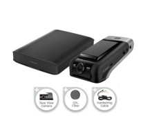 Thinkware TW-U1000D32CHF-EXBH2 U1000 Front + Rear Dash Camera Bundle (w/ iVolt Xtra Ext. Battery)