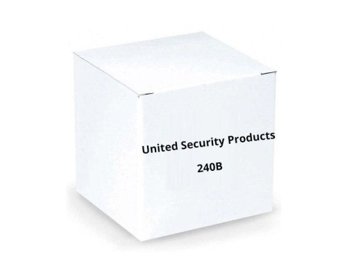 United Security Products 240B Sub Miniature 1/4' X 1/2' - 0.375' Gap, Flush Mount, CC