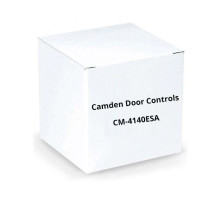 Camden Door Controls CM-4140ESA PUSH/PULL Narrow Faceplate, N/C, Maintained, Red Only, EXIT and SALIDA Engraved (In White)