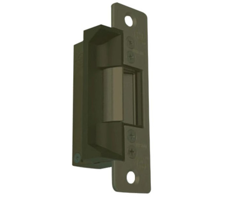 Adams Rite 7160-510-313-00 Electric Strike 24VDC Standard / Fail-Secure in Dark Bronze Anodized, 1-1/16