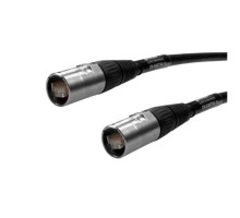 West Penn CN-SC6ETTAC-15 Category 6 Ultra Rugged Shielded Cable with Tactical EtherCon Connections, 15 Feet