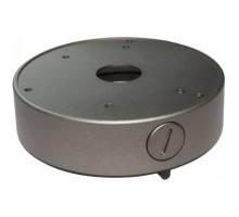 Speco JB03TG Large Round Junction Box, Dark Grey