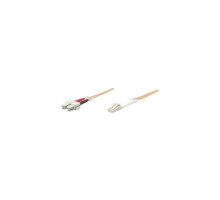 Intellinet 472814 Fiber Optic Patch Cable, Duplex, Multimode