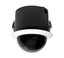 Pelco S6230-FWL0 2 Megapixel Spectra Enhanced Low Light HD Indoor In-Ceiling Network PTZ Dome Camera, 30X, Smoked, White