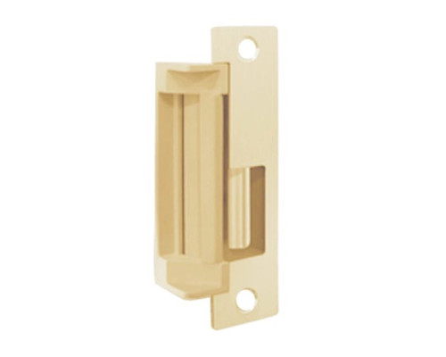 HES 4500C-606-LBSM Electric Strike with Latchbolt Strike Monitor in Satin Brass Finish