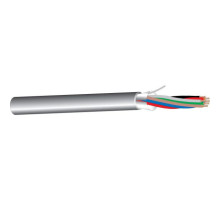 West Penn 253186BGN1000 18 AWG Shielded CMP Cable 1000 ft Green