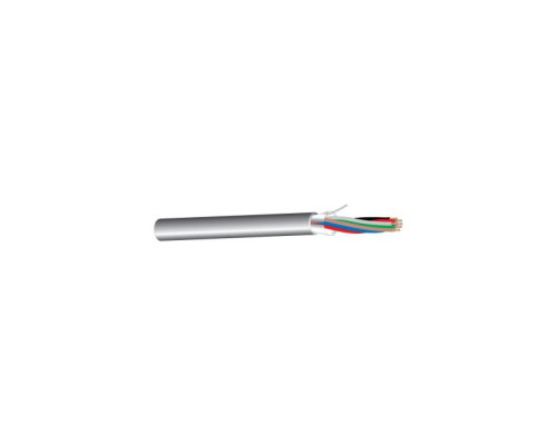 West Penn 253270BWH1000 22 AWG Shielded Plenum Cable 1000 ft White